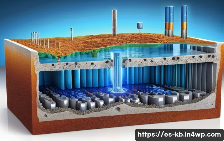 수소연료전지의 내구성 및 신뢰성 평가 - A highly detailed cross-sectional illustration of a hydrogen fuel cell showing internal components s...