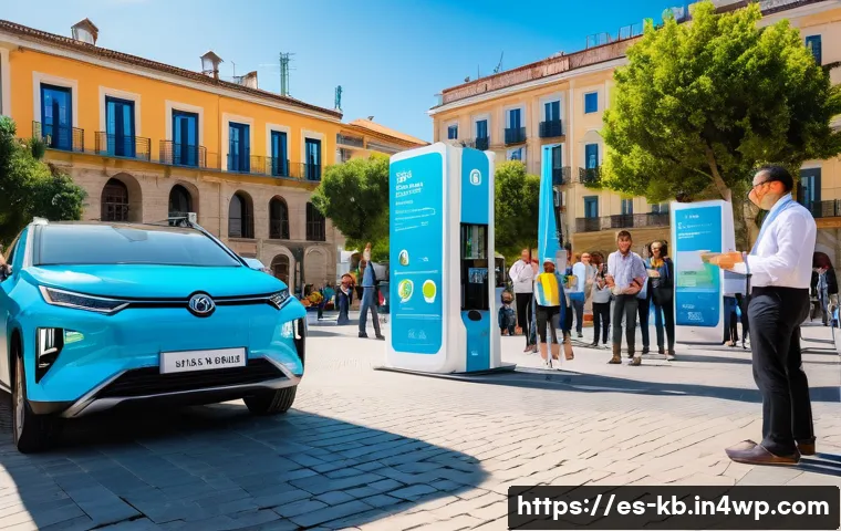 수소연료전지의 사회적 수용성 연구 - A vibrant outdoor community workshop in a Spanish city square focused on hydrogen fuel cell technolo...